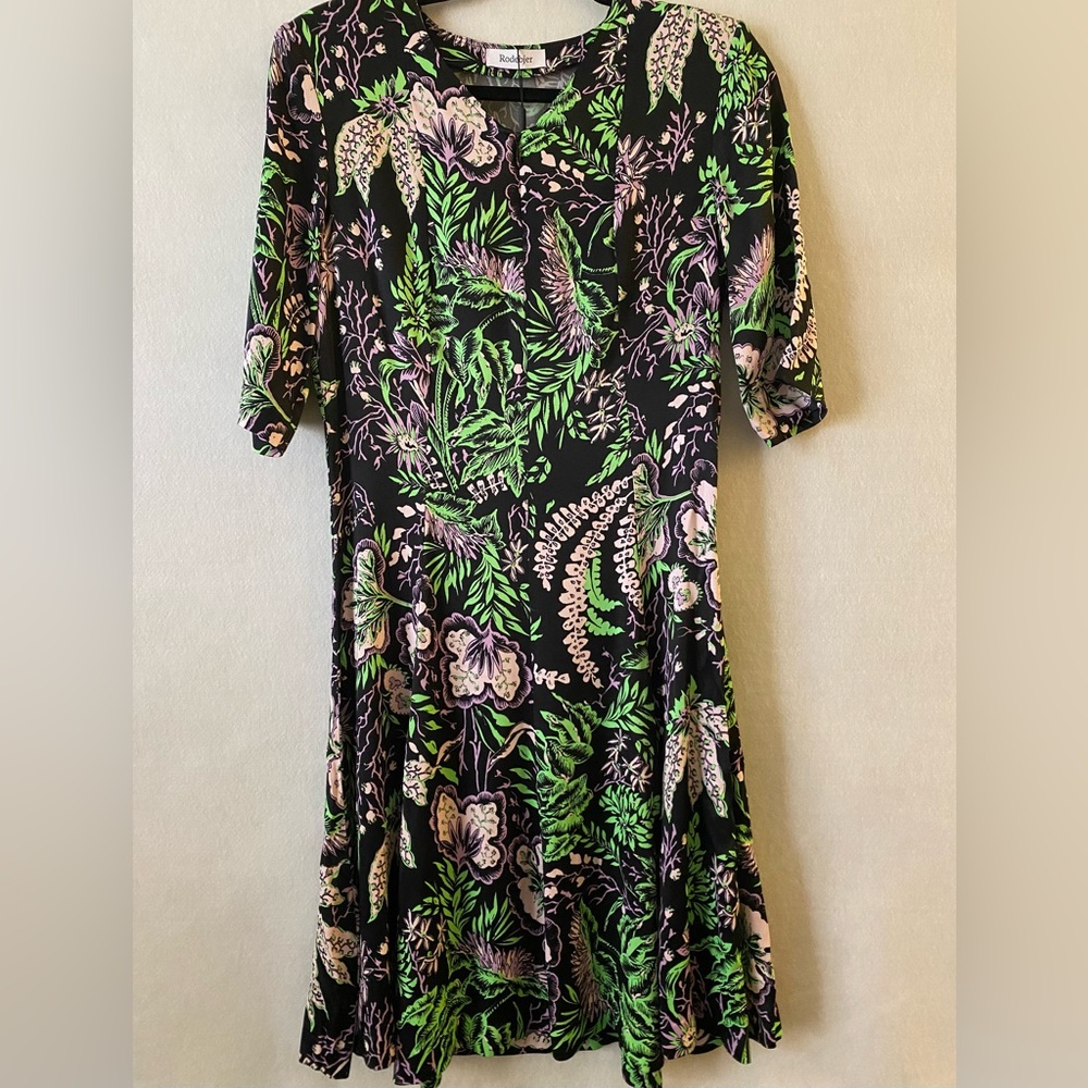 New Rodebjer Kandy Vegetal Dress - Picture 5 of 13